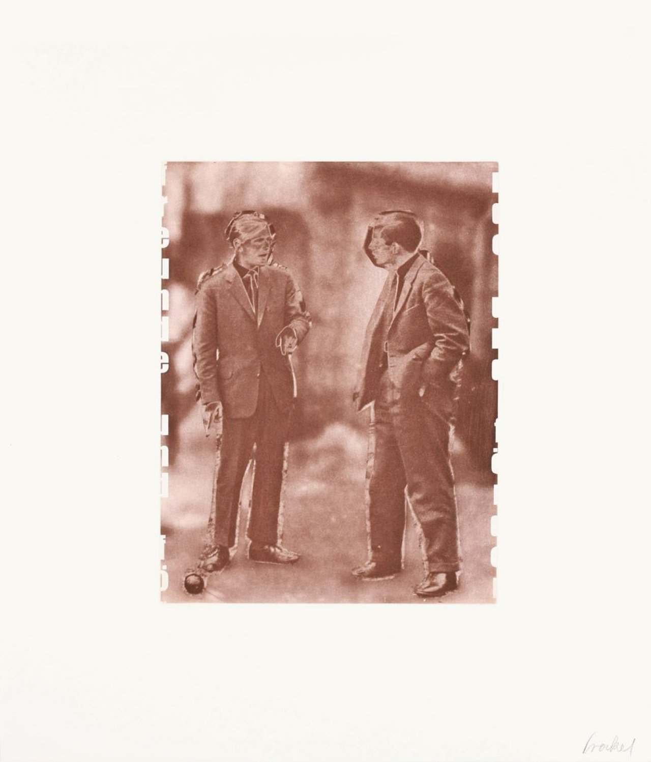 Auf diesem Bild ist das folgende Kunstwerk zu sehen: Rosemarie Trockel. „Für Freunde und Förderer“. 2004.