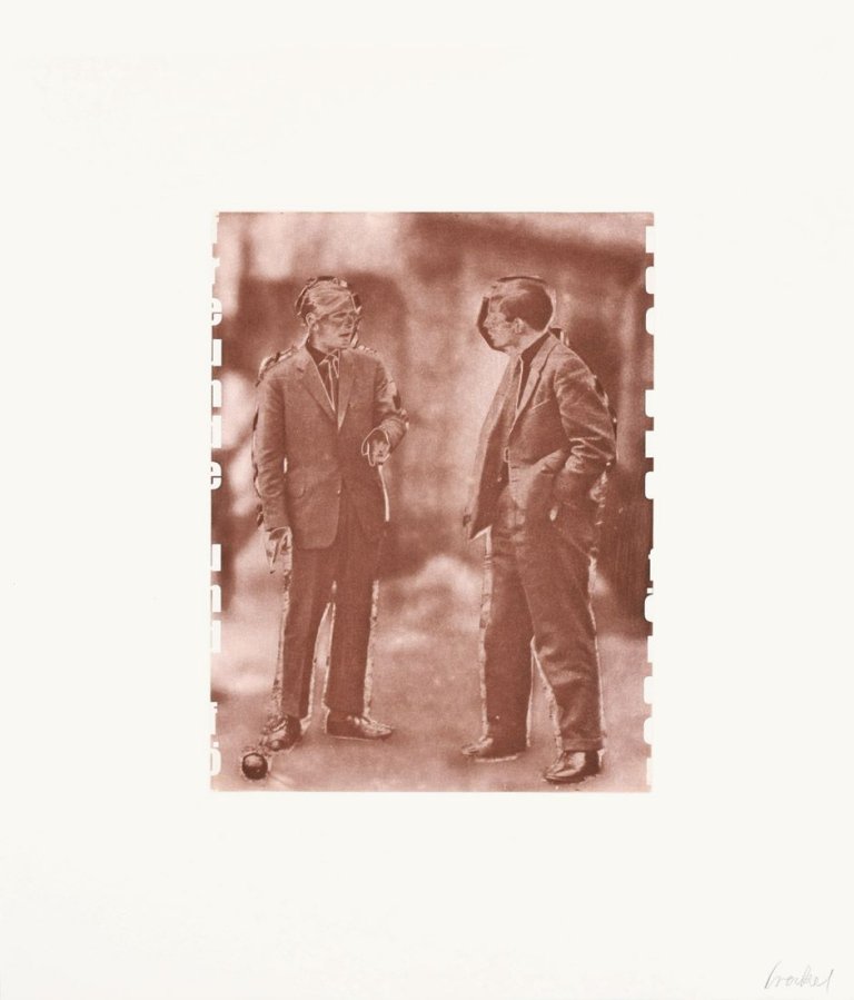Auf diesem Bild ist das folgende Kunstwerk zu sehen: Rosemarie Trockel. „Für Freunde und Förderer“. 2004.