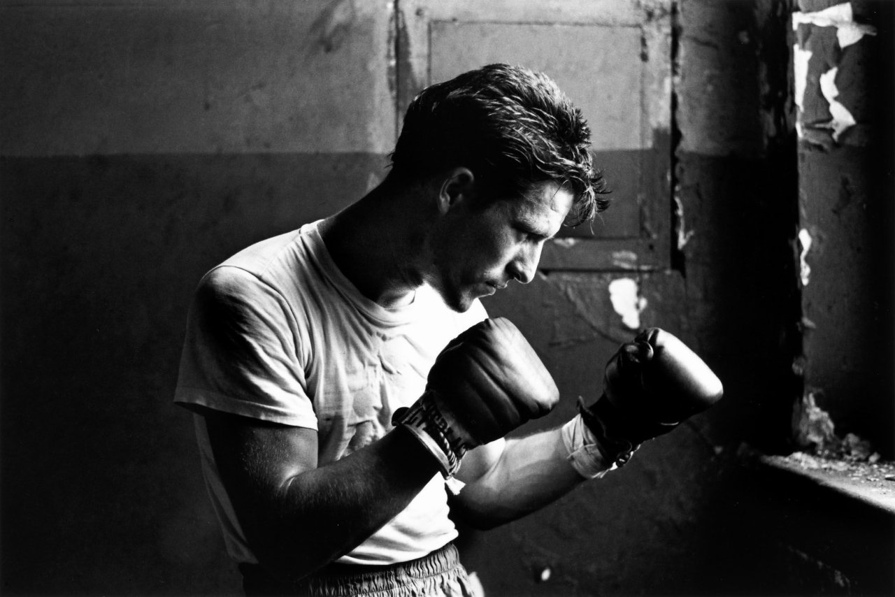 This picture shows the following artwork: Duane Michals. Untitled (Boxer). N.D.