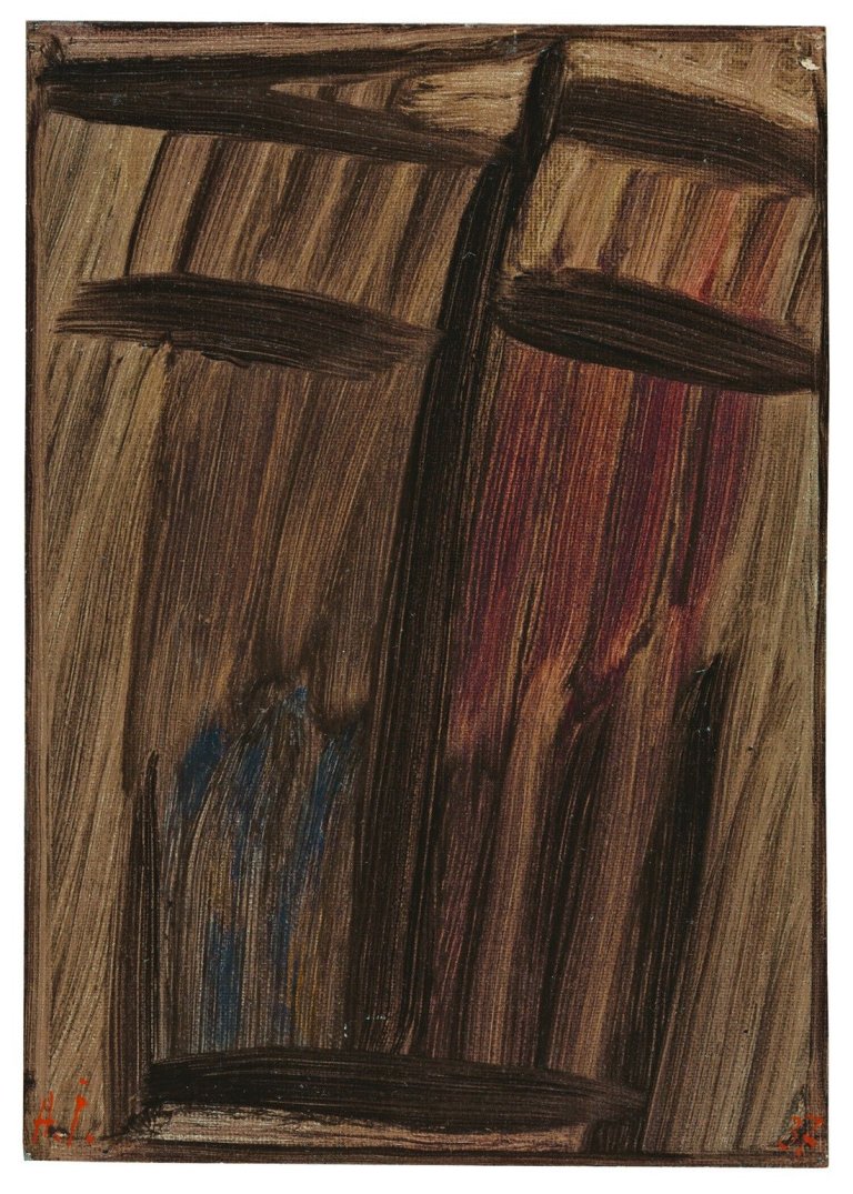 Auf diesem Bild ist das folgende Kunstwerk zu sehen: Alexej von Jawlensky. „Große Meditation: Schweben“. 1937.