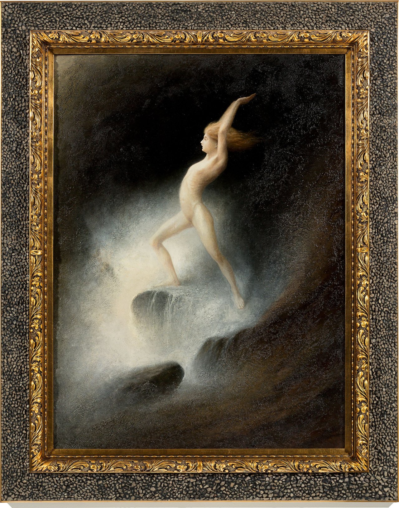 Auf diesem Bild ist das folgende Kunstwerk zu sehen: Karl Wilhelm Diefenbach. Ephebe.