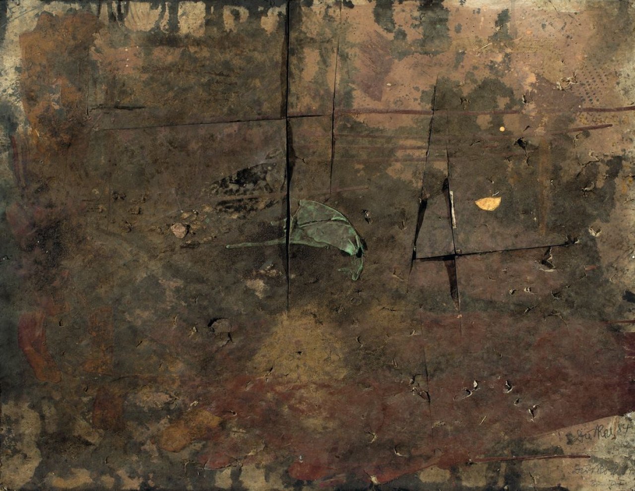 Auf diesem Bild ist das folgende Kunstwerk zu sehen: Dieter Roth. Ohne Titel. 1984.