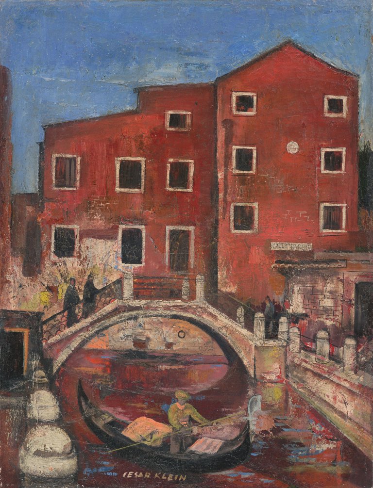 Auf diesem Bild ist das folgende Kunstwerk zu sehen: César Klein. „Venedig“. 1912.