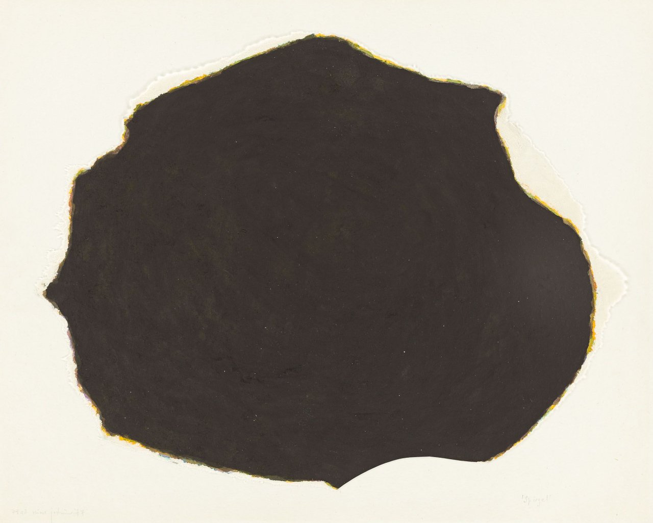 This picture shows the following artwork: Raimer Jochims. „Spiegel“. 1977.