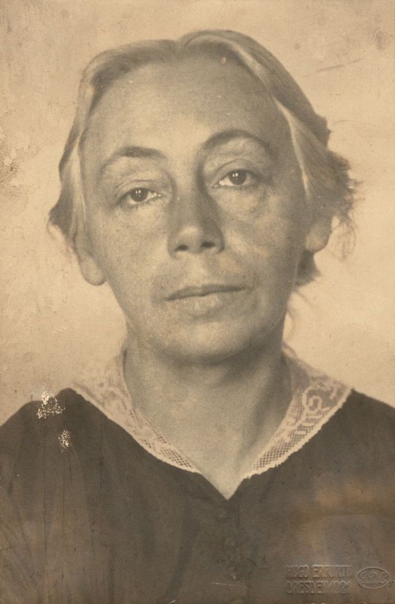 Auf diesem Bild ist das folgende Kunstwerk zu sehen: Hugo Erfurth. Käthe Kollwitz. 1917.