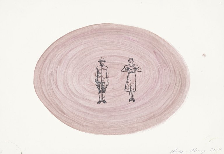 Auf diesem Bild ist das folgende Kunstwerk zu sehen: Miriam Vlaming. „Intervall“. 2011.