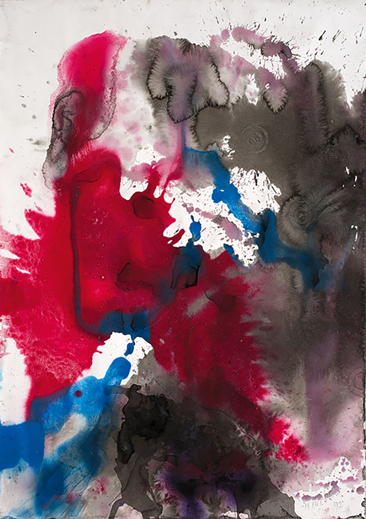 This picture shows the following artwork: Fred Thieler. Untitled. 1992.
