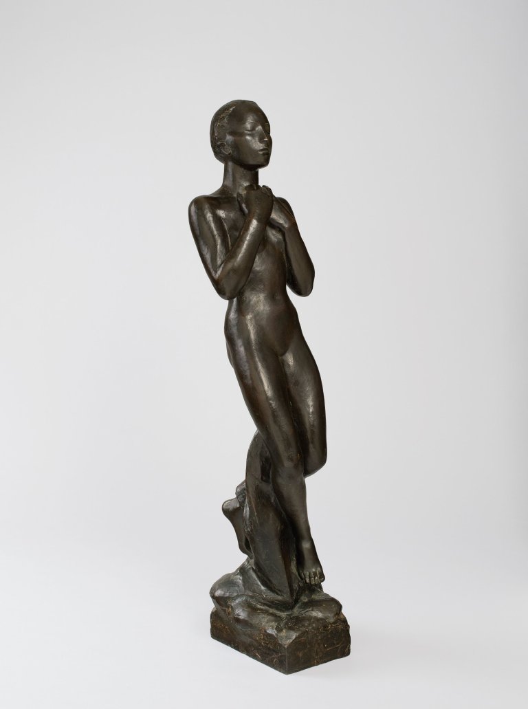 Auf diesem Bild ist das folgende Kunstwerk zu sehen: Georg Kolbe. „Auferstehung“. 1920.