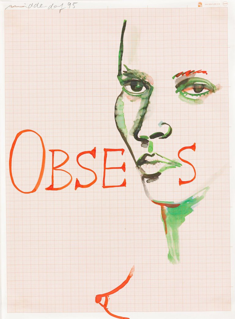Auf diesem Bild ist das folgende Kunstwerk zu sehen: Helmut Middendorf. „OBSES“. 1995.
