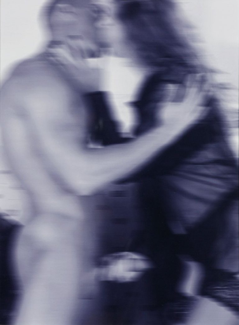 Auf diesem Bild ist das folgende Kunstwerk zu sehen: Thomas Ruff. Nudes VT 04. 2003.