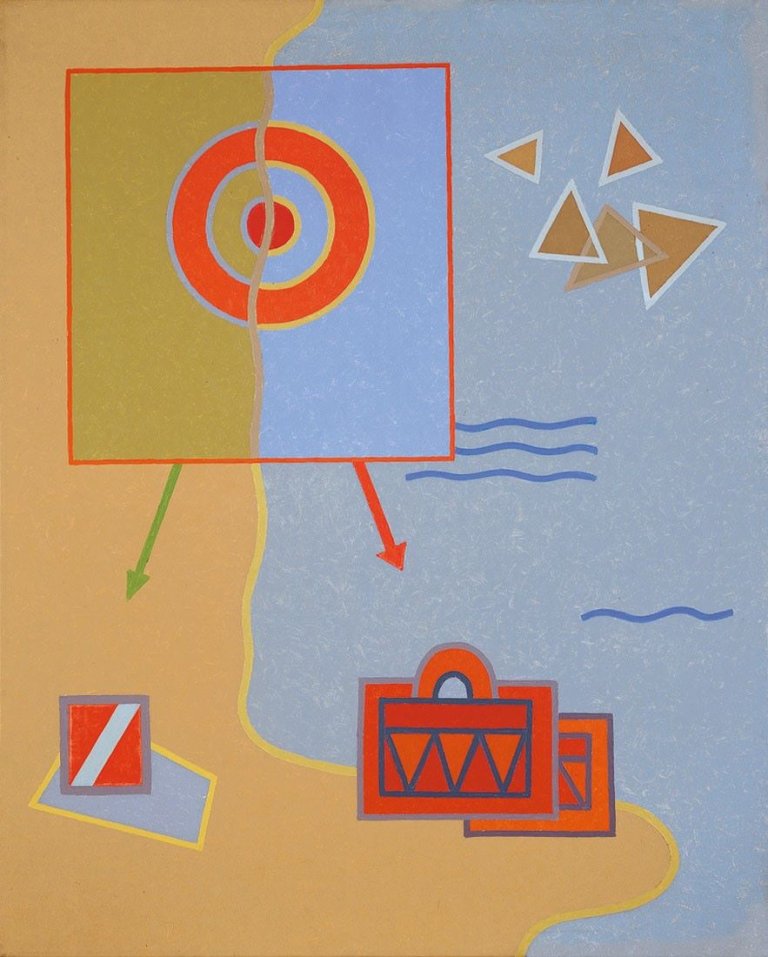Auf diesem Bild ist das folgende Kunstwerk zu sehen: Alexis Akrithakis. Plan. 1972.