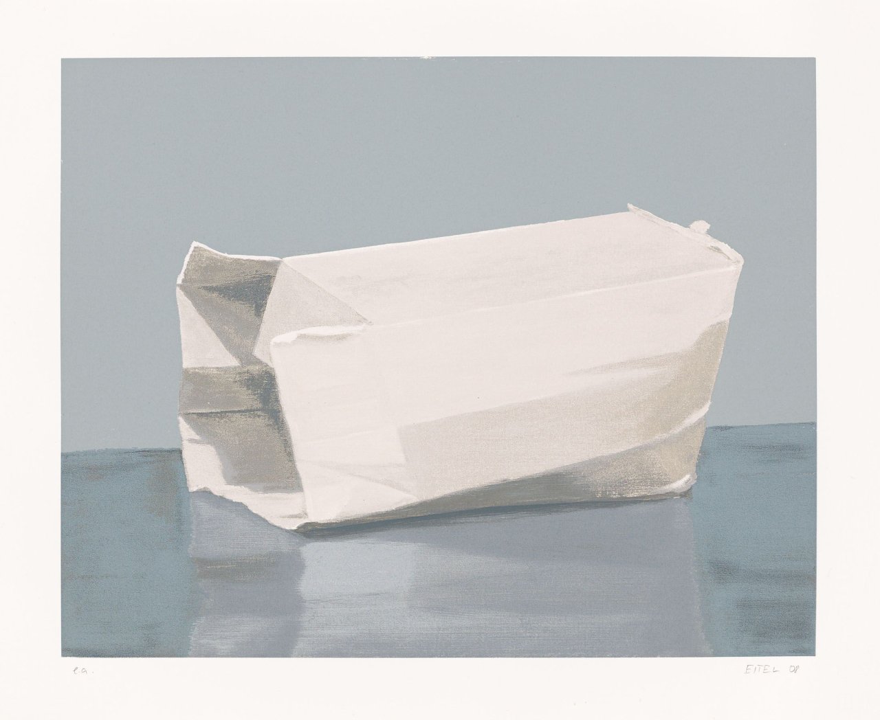 Auf diesem Bild ist das folgende Kunstwerk zu sehen: Tim Eitel. „Karton“. 2008.