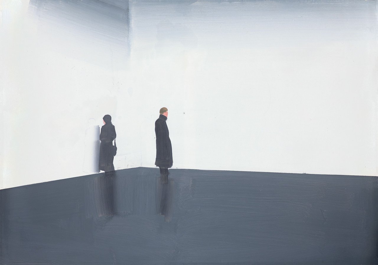 This picture shows the following artwork: Rafał Bujnowski. Untitled (Couple). 2002.