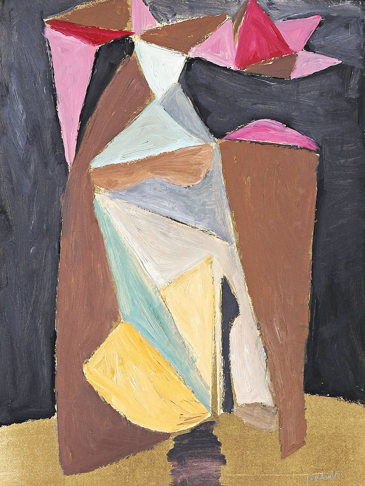 Auf diesem Bild ist das folgende Kunstwerk zu sehen: Wolfgang Frankenstein. Ohne Titel. Um 1948/49.