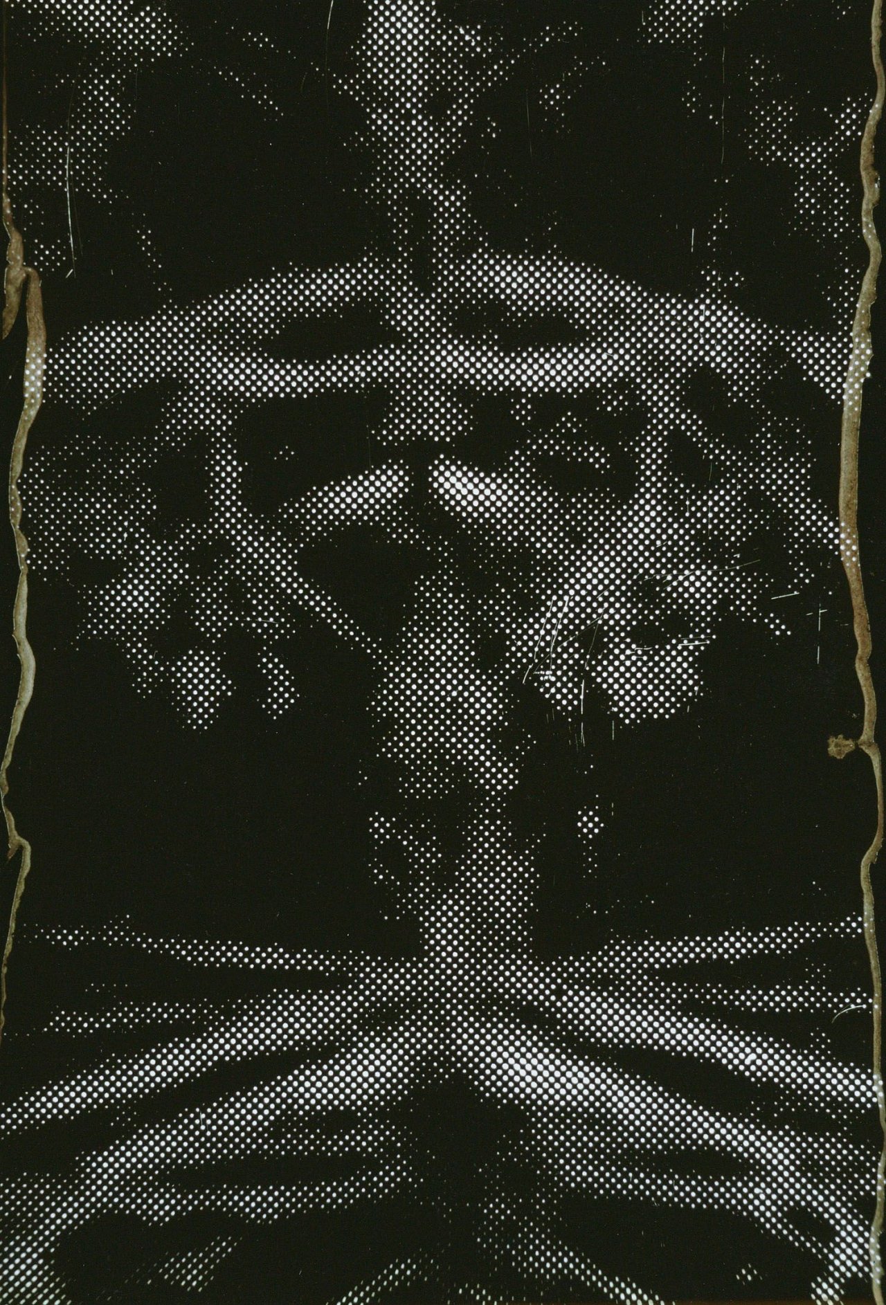 This picture shows the following artwork: Sigmar Polke. „Ohne Titel (Spiegelung III) “. 1992.