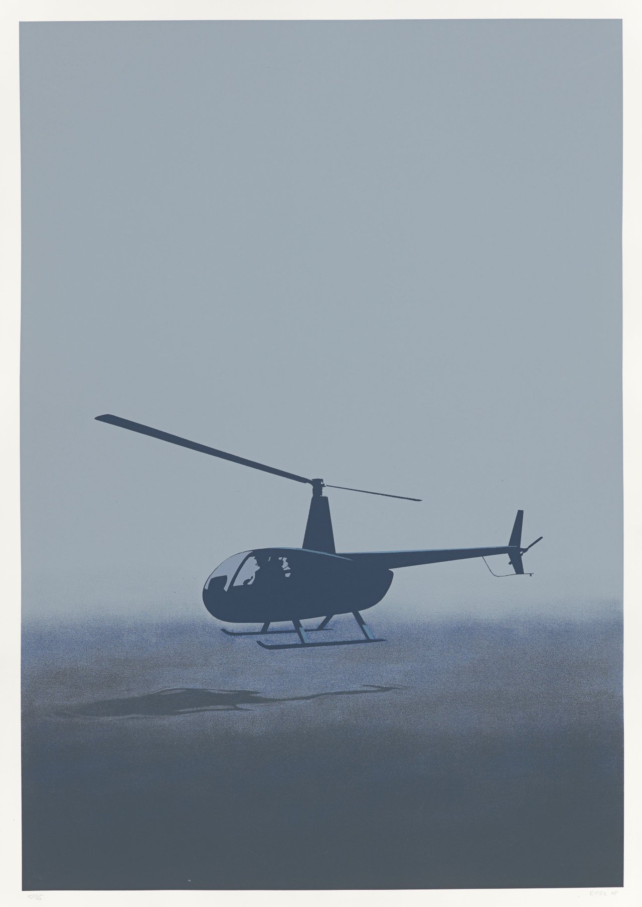 Auf diesem Bild ist das folgende Kunstwerk zu sehen: Tim Eitel. Helikopter. 2008.