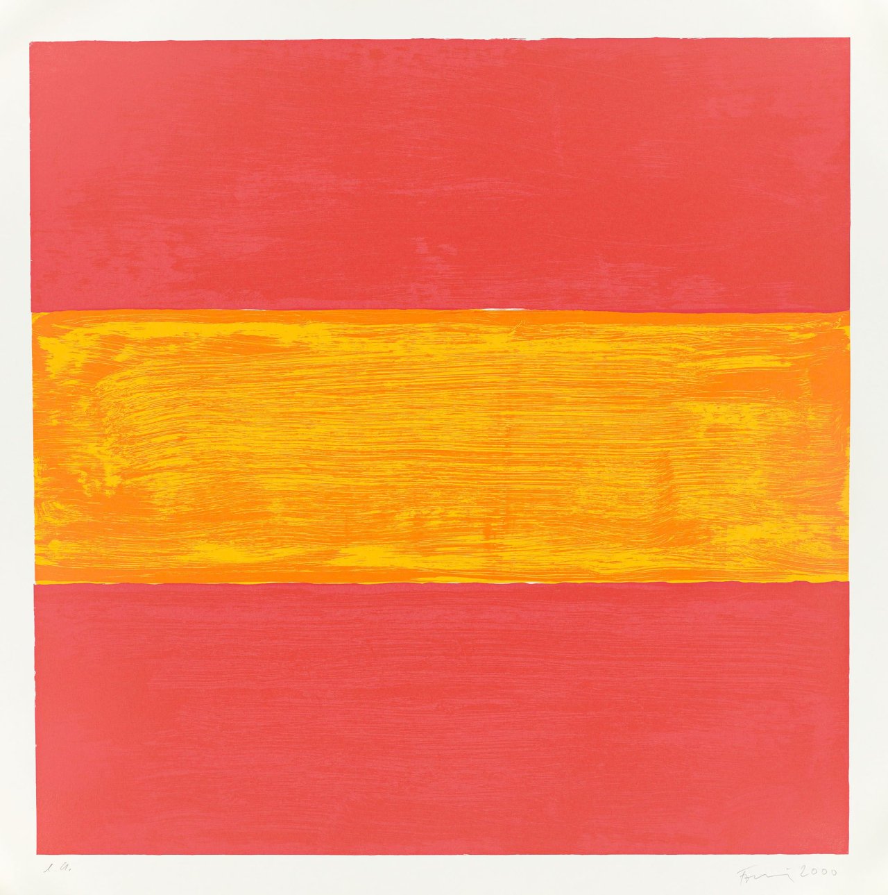 Auf diesem Bild ist das folgende Kunstwerk zu sehen: Günther Förg. „Kasseler Serie I - IV“. 2000.