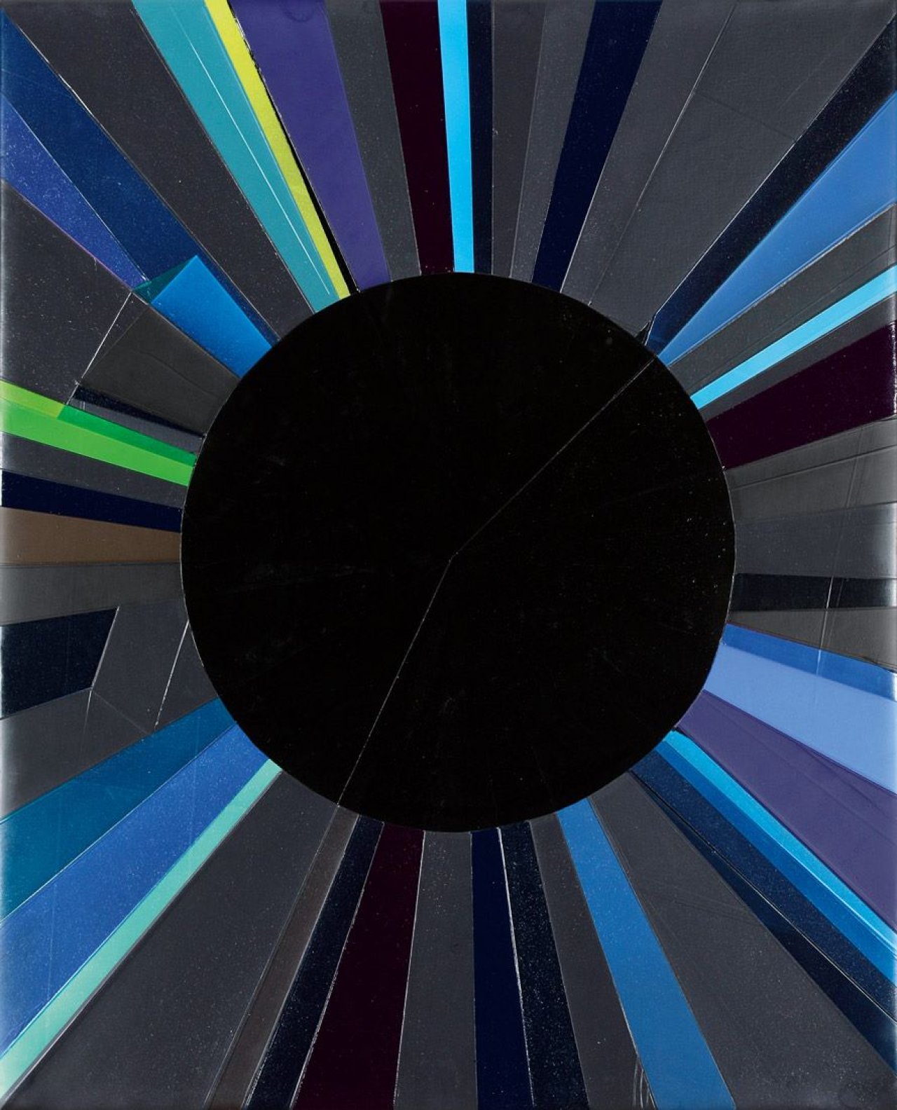 Auf diesem Bild ist das folgende Kunstwerk zu sehen: Torben Giehler. „BLACK EARTH“. 2004.