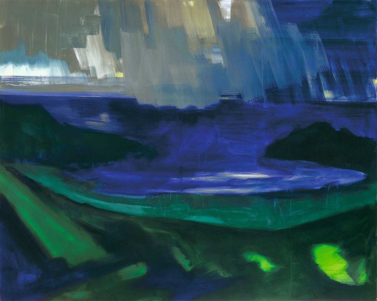 Auf diesem Bild ist das folgende Kunstwerk zu sehen: Bernd Zimmer. „Taiohae“. 1997.