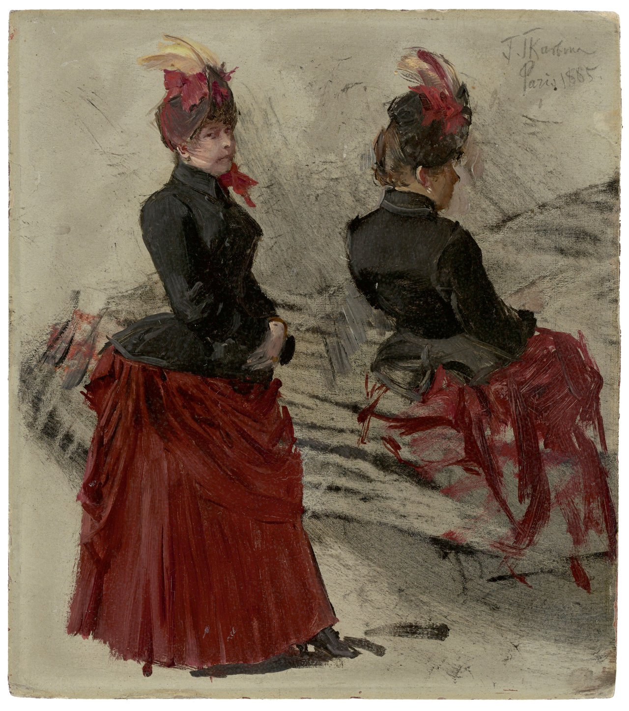 Catalog image of Pariserin (Studie). 1885