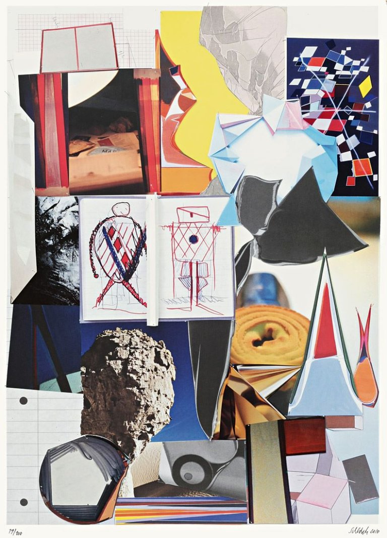 Auf diesem Bild ist das folgende Kunstwerk zu sehen: Thomas Scheibitz. „Masterplan“. 2010.