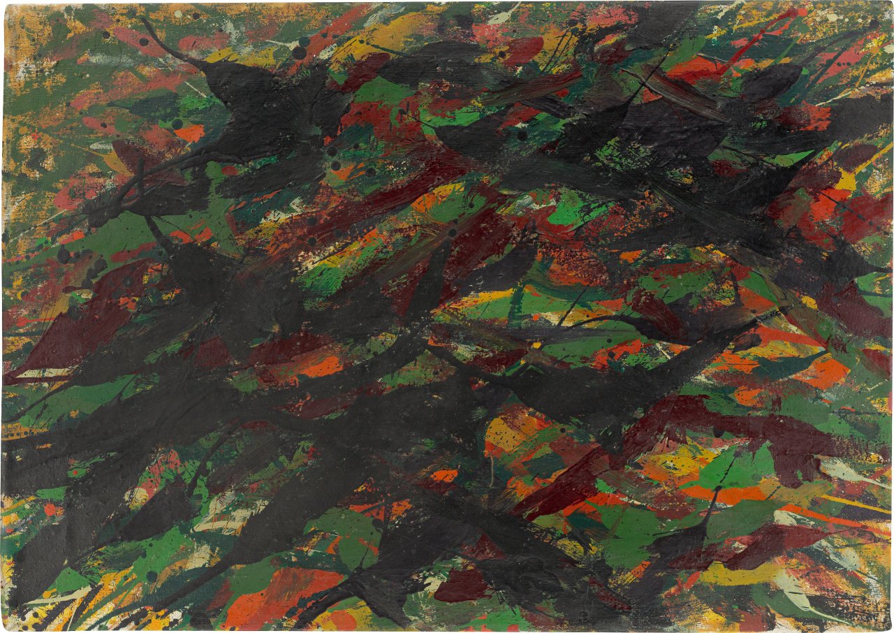 This picture shows the following artwork: Max Uhlig. Ohne Titel. 1983.