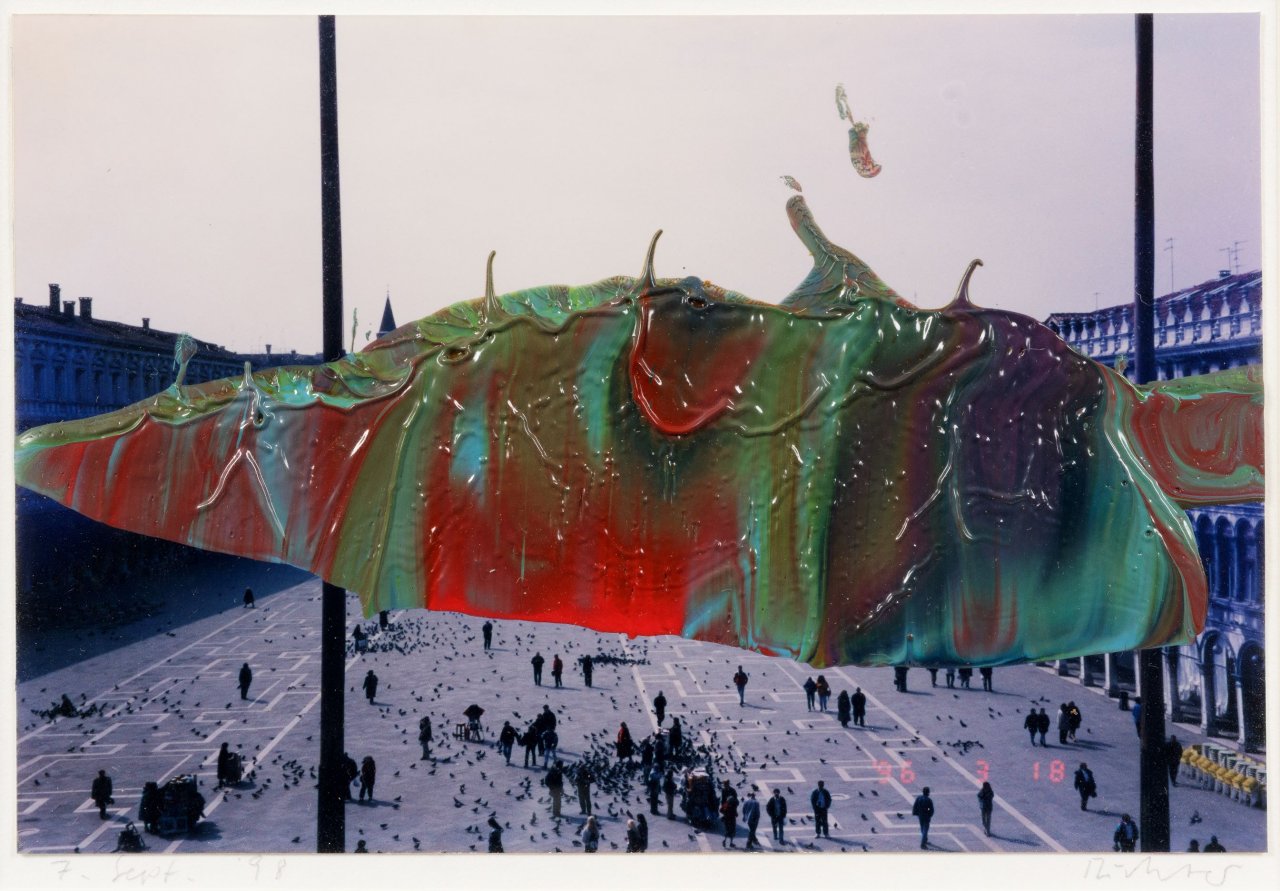 This picture shows the following artwork: Gerhard Richter. ”7. Sept. '98”. 1998.