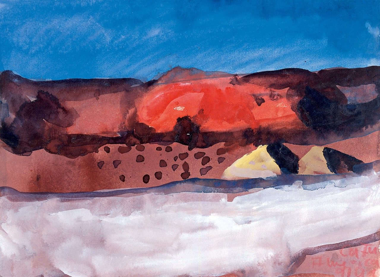 This picture shows the following artwork: Klaus Fußmann. „America“. 1992.