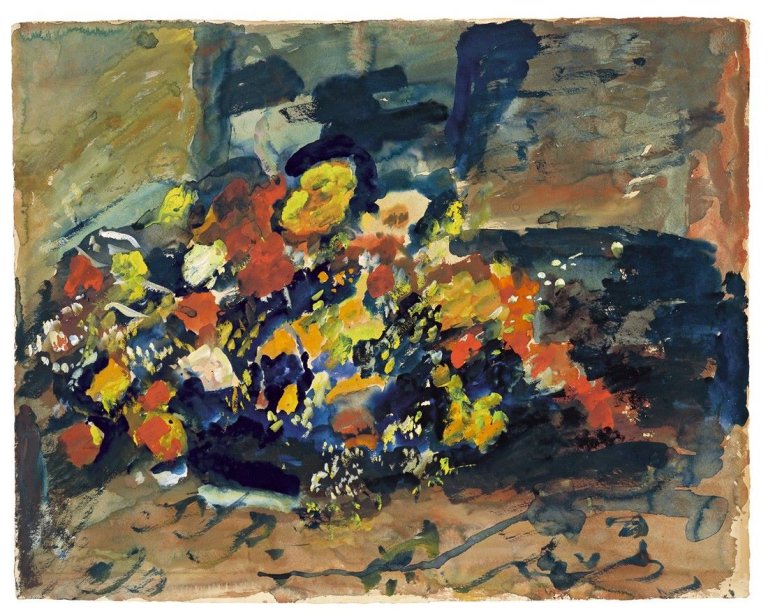 This picture shows the following artwork: Lovis Corinth. Blumenstilleben. 1923.