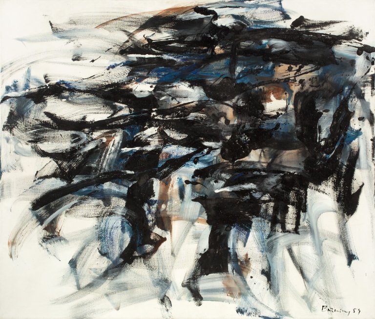 Auf diesem Bild ist das folgende Kunstwerk zu sehen: Peter Brüning. „Nr. 16“. 1959.
