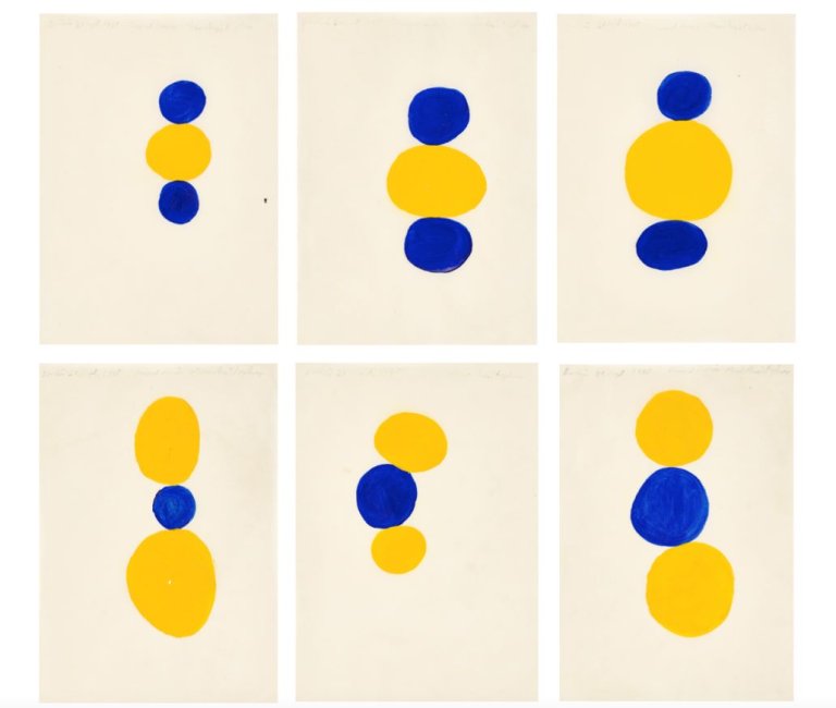 Auf diesem Bild ist das folgende Kunstwerk zu sehen: Olav Christopher Jenssen. „Second Series“. 1995.