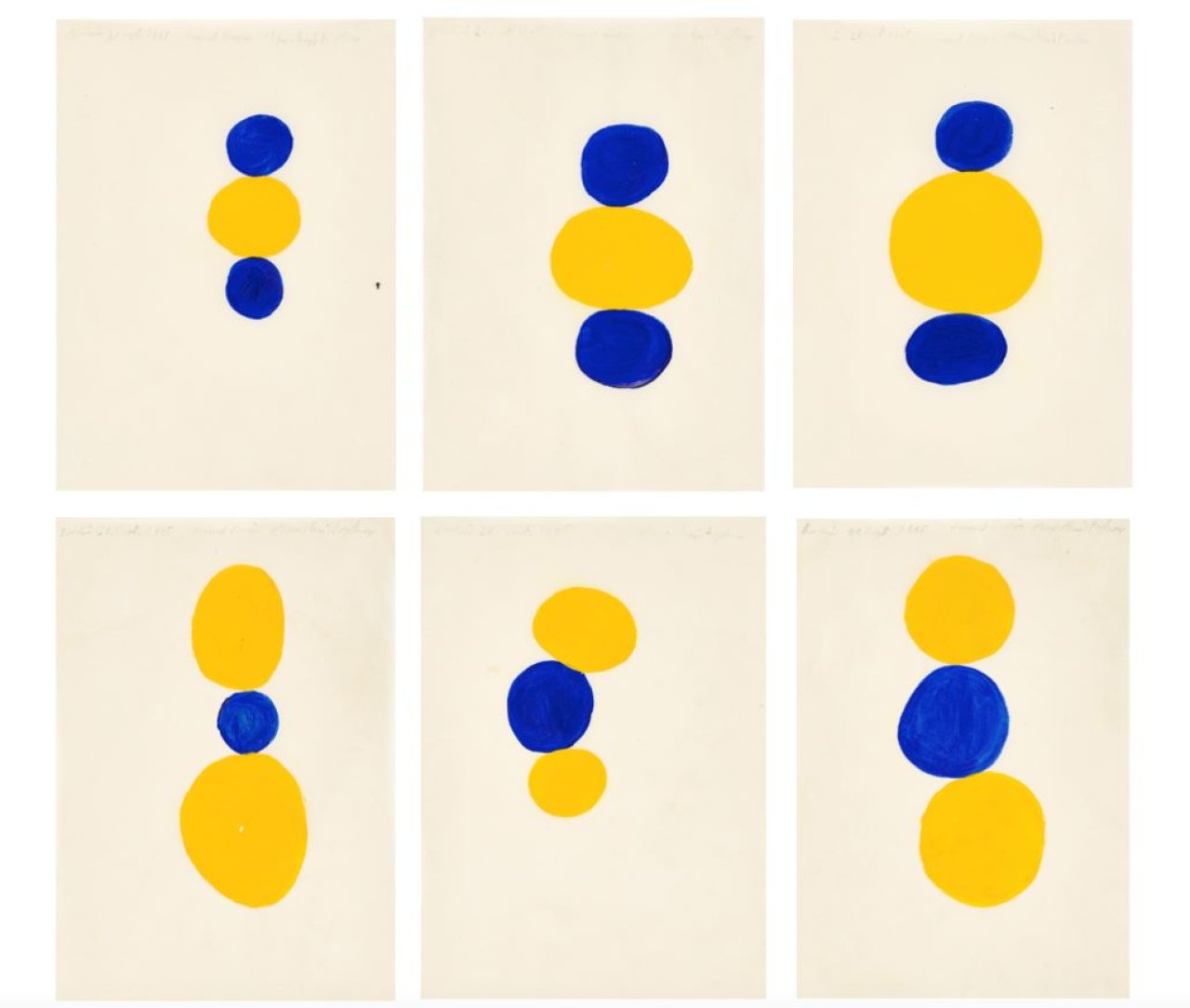 This picture shows the following artwork: Olav Christopher Jenssen. ”Second Series”. 1995.