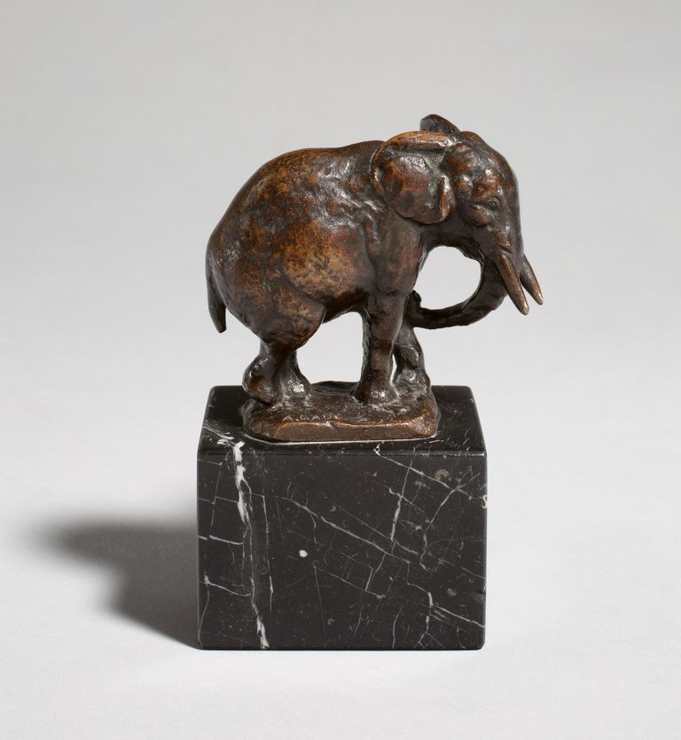 This picture shows the following artwork: August Gaul. „Elefant“. 1915.
