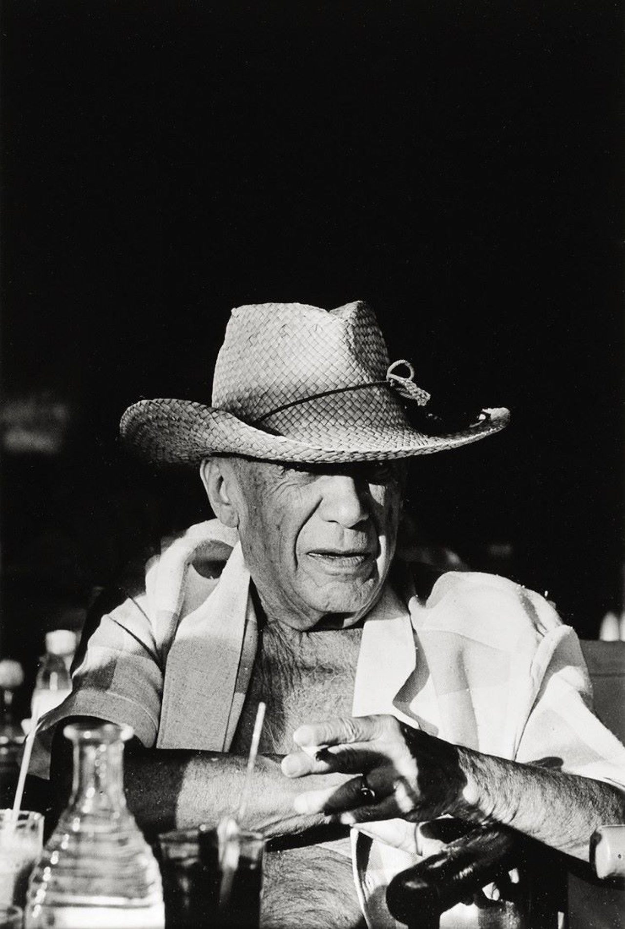 Auf diesem Bild ist das folgende Kunstwerk zu sehen: Werner Bokelberg. Pablo Picasso. 1965.