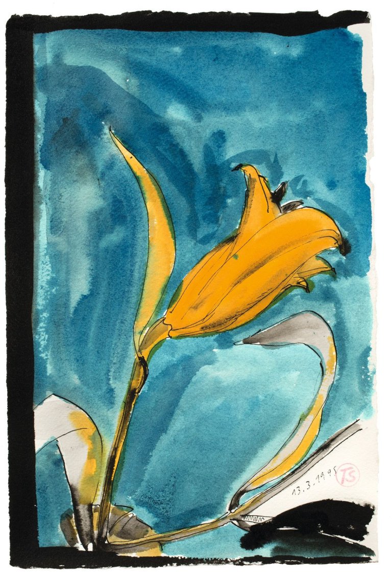 Auf diesem Bild ist das folgende Kunstwerk zu sehen: Thomas Schütte. Magnolia. 1995.