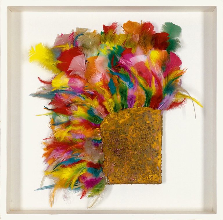 Auf diesem Bild ist das folgende Kunstwerk zu sehen: Michael Buthe. Ohne Titel. 1972.