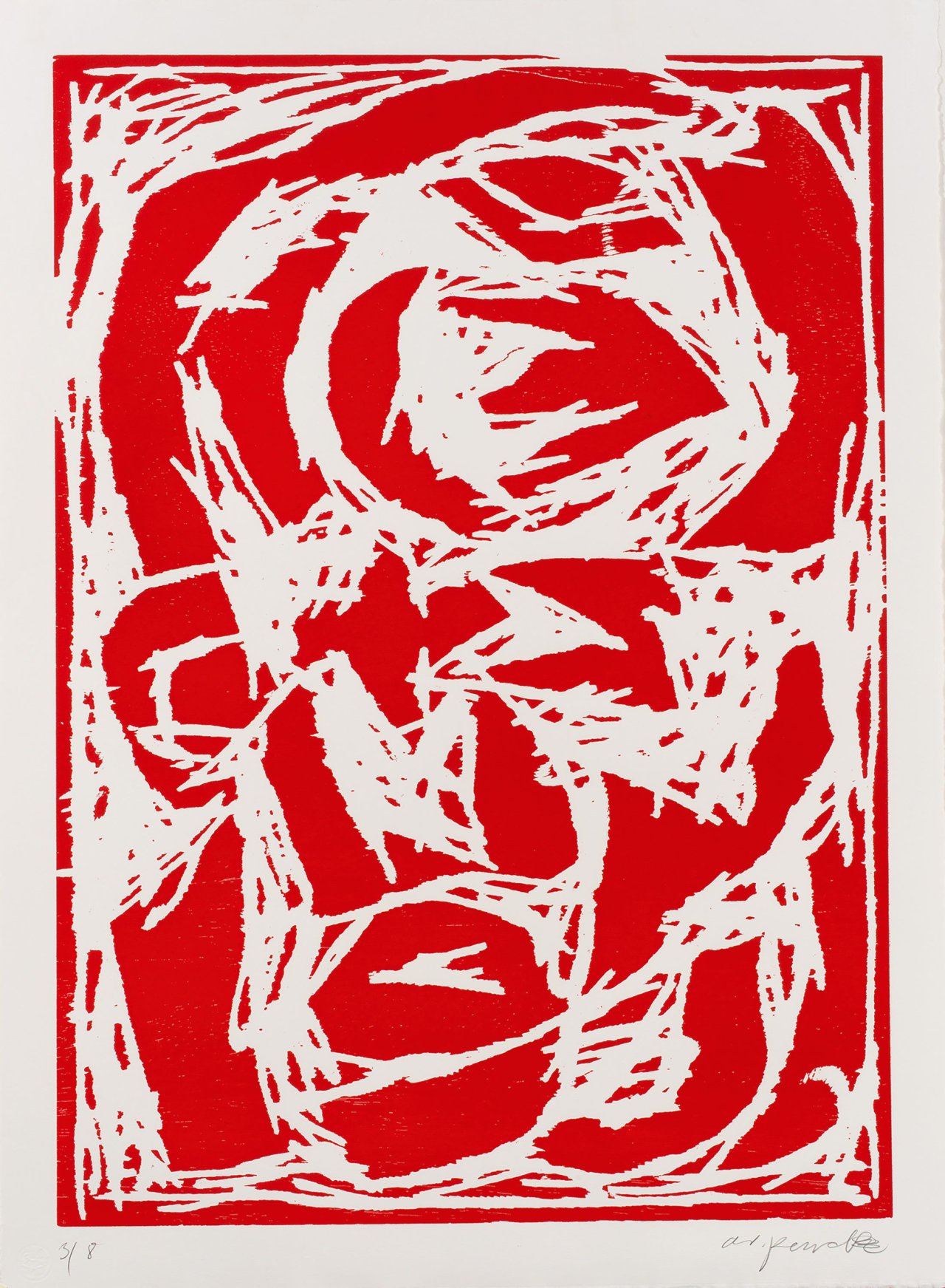 Auf diesem Bild ist das folgende Kunstwerk zu sehen: A.R. Penck. Kopf.