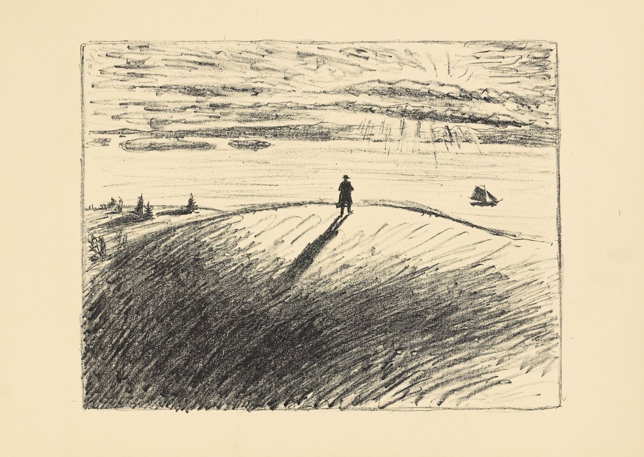 Auf diesem Bild ist das folgende Kunstwerk zu sehen: Ernst Barlach. „Der Arme Vetter“. 1919.