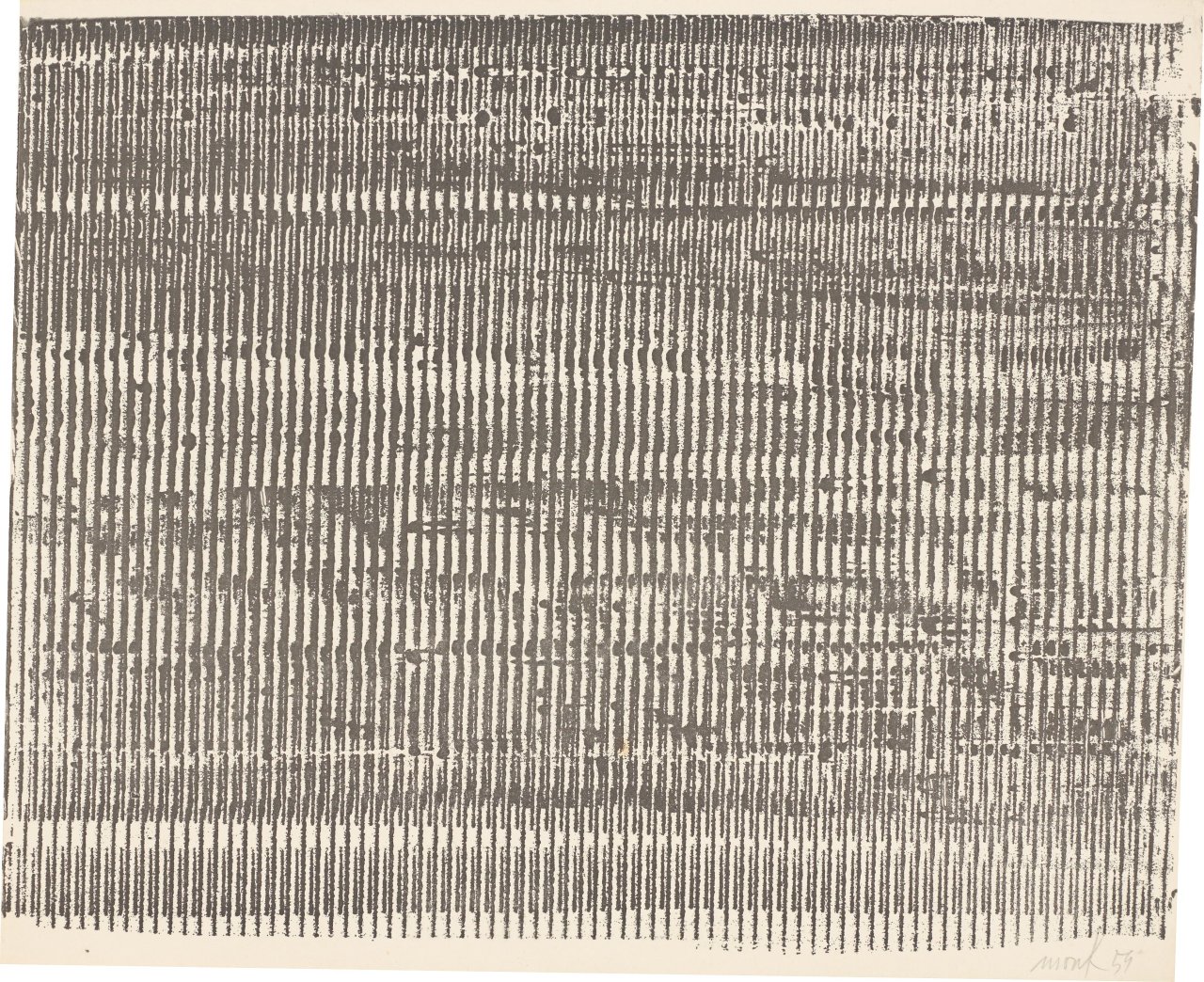 This picture shows the following artwork: Heinz Mack. ”Lumière-Espace”. 1959.
