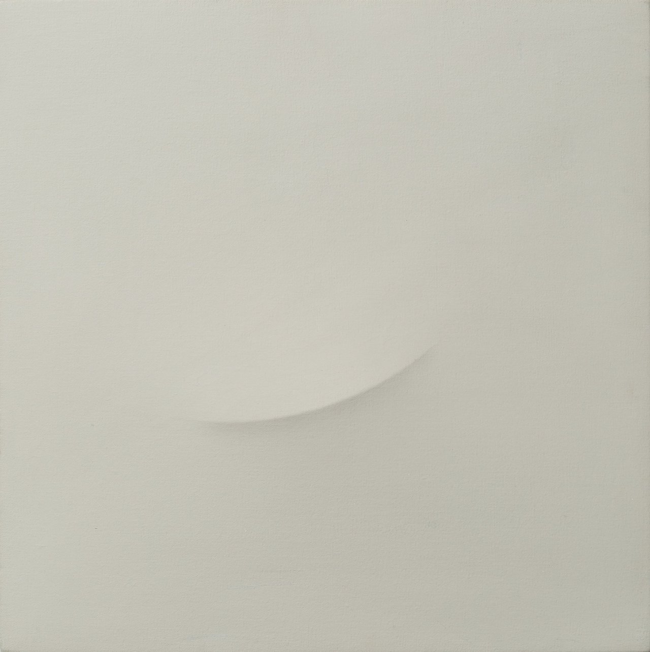 Auf diesem Bild ist das folgende Kunstwerk zu sehen: Turi Simeti. Ohne Titel. 1973.