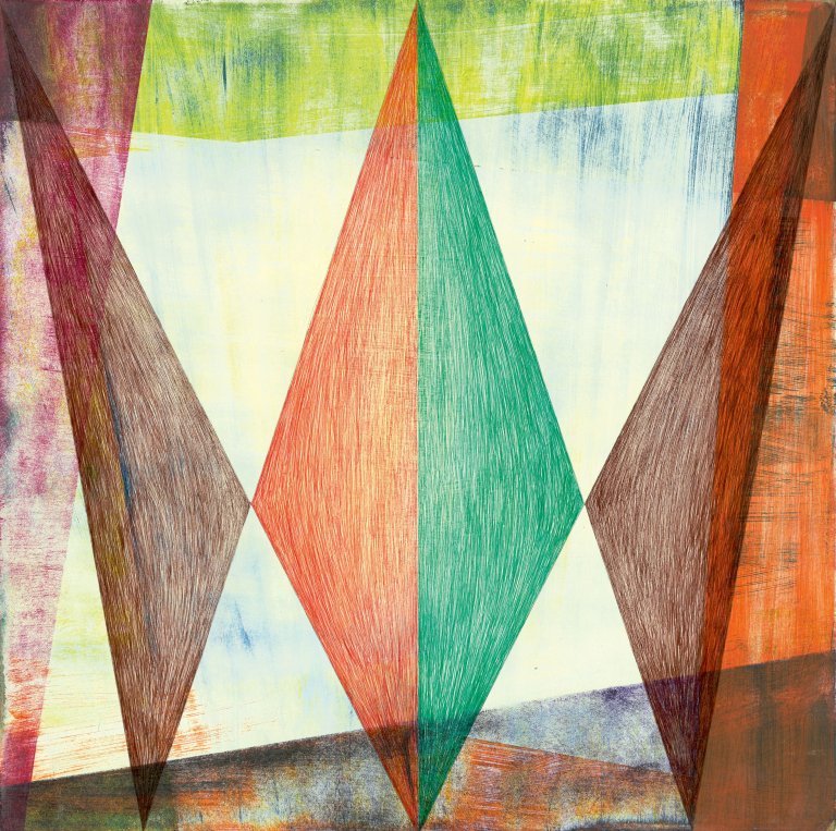Auf diesem Bild ist das folgende Kunstwerk zu sehen: Bernd Ribbeck. Ohne Titel. 2006.