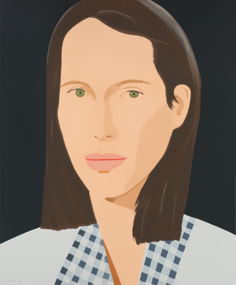 Auf diesem Bild ist das folgende Kunstwerk zu sehen: Alex Katz. Christy. 2013.