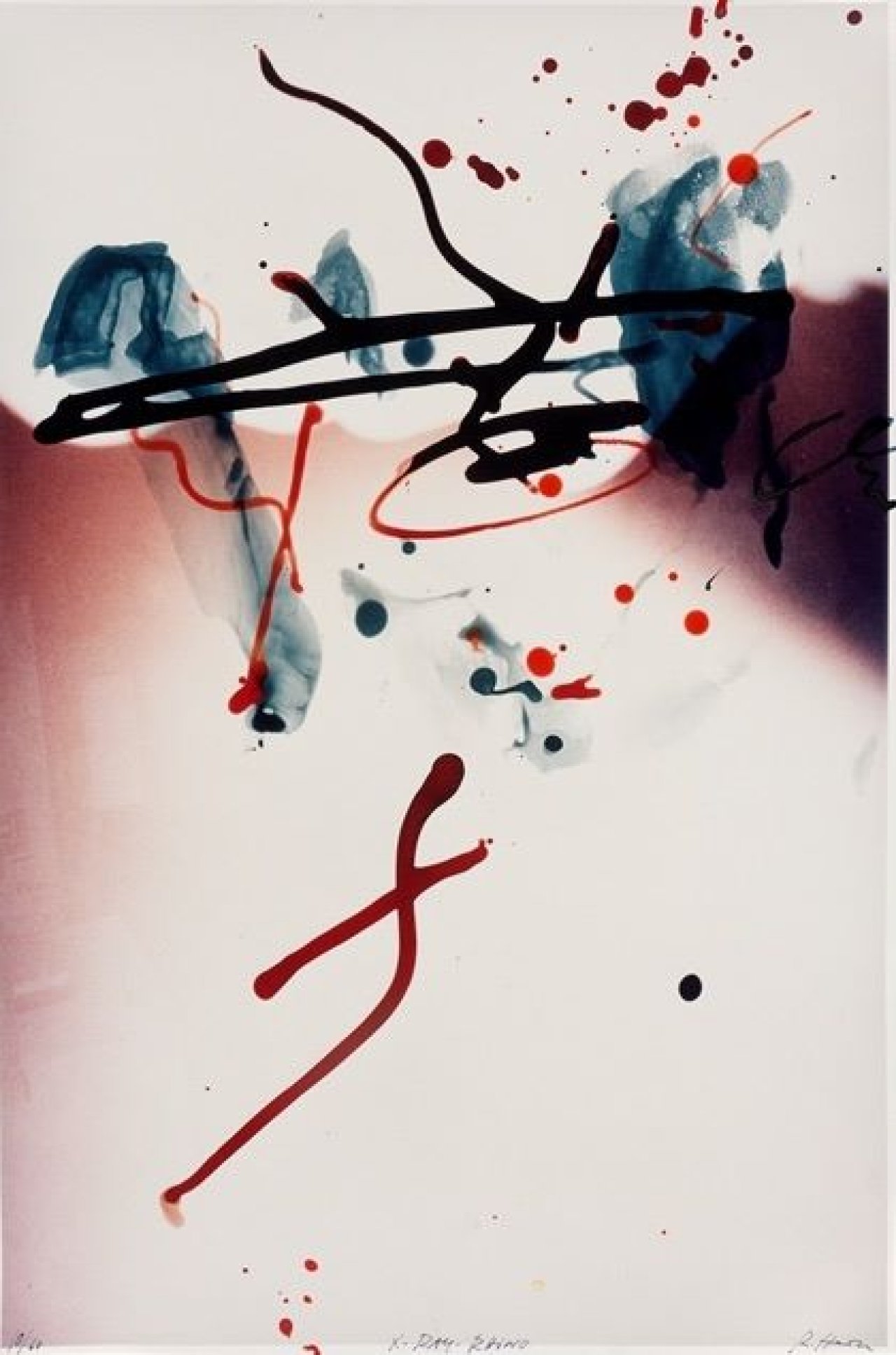 Auf diesem Bild ist das folgende Kunstwerk zu sehen:  Mappenwerk. „Der gefrorene Leopard II“. 1992.