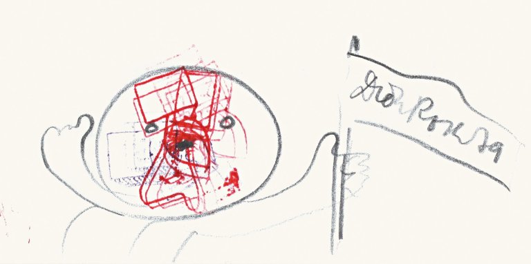 Auf diesem Bild ist das folgende Kunstwerk zu sehen: Dieter Roth. Ohne Titel (Restaurant Exil). 1979.