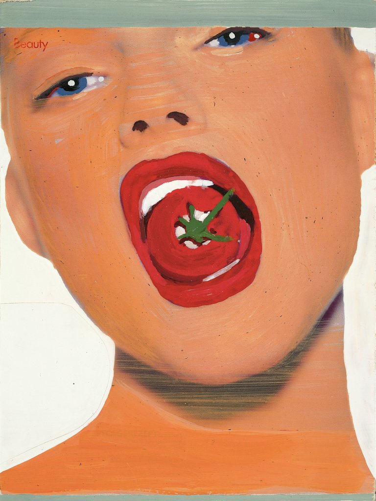 Auf diesem Bild ist das folgende Kunstwerk zu sehen: Eberhard Havekost. „Beauty“. 1997.