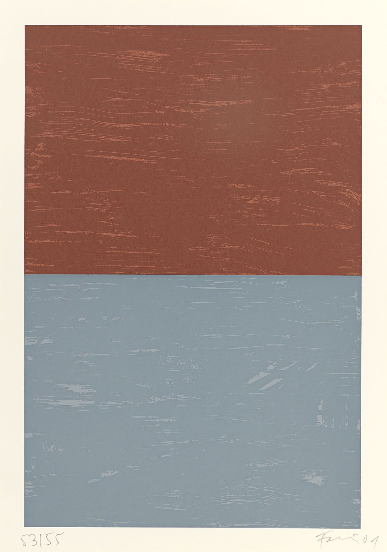 This picture shows the following artwork: Günther Förg. „Berliner Serie“. 2001.