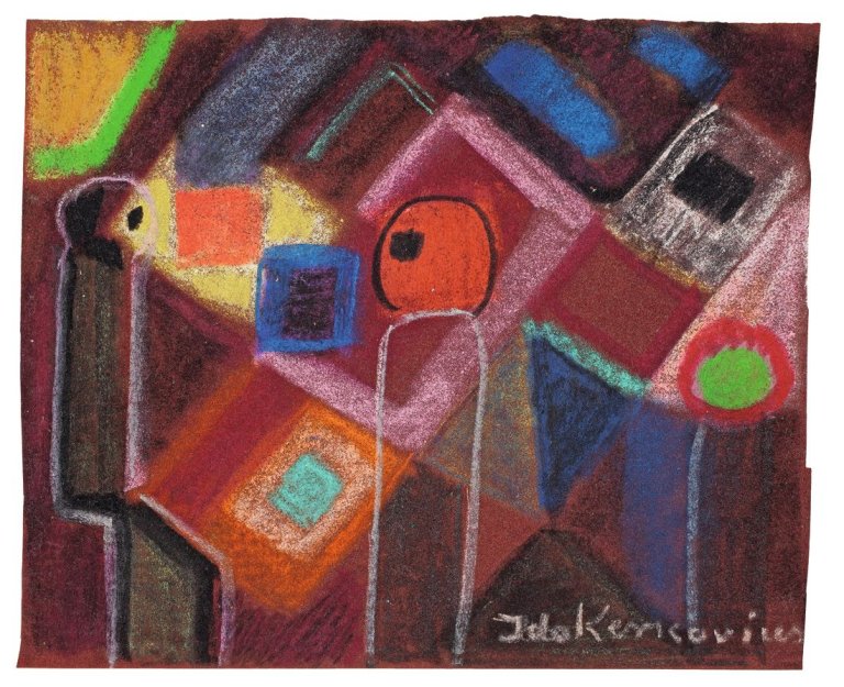 Auf diesem Bild ist das folgende Kunstwerk zu sehen: Ida Kerkovius. Ohne Titel.