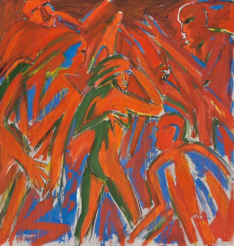 Auf diesem Bild ist das folgende Kunstwerk zu sehen: Helmut Middendorf. Ohne Titel. 1979.