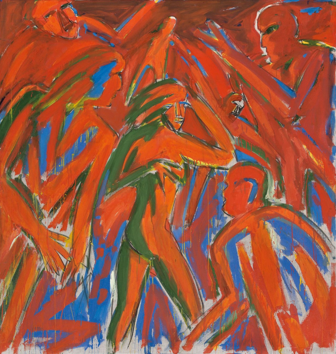 Auf diesem Bild ist das folgende Kunstwerk zu sehen: Helmut Middendorf. Ohne Titel. 1979.