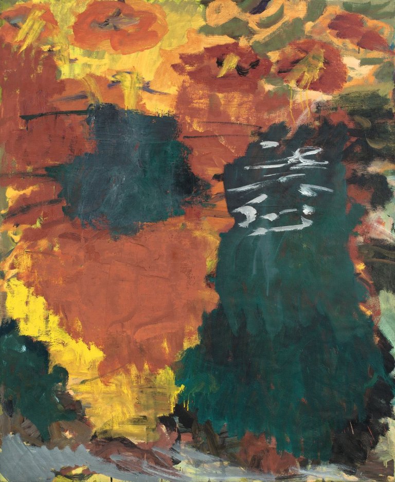 Auf diesem Bild ist das folgende Kunstwerk zu sehen: Per Kirkeby. Ohne Titel. 1991.